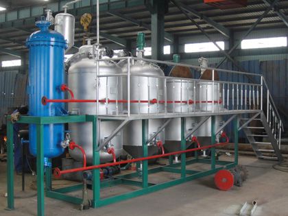 Batch Oil Refinery Line 1-20TPD