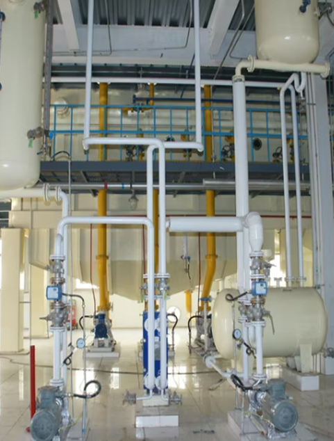 Water & Solvent Separation Section