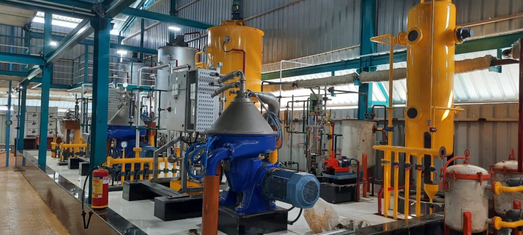 soybean oil refinery process