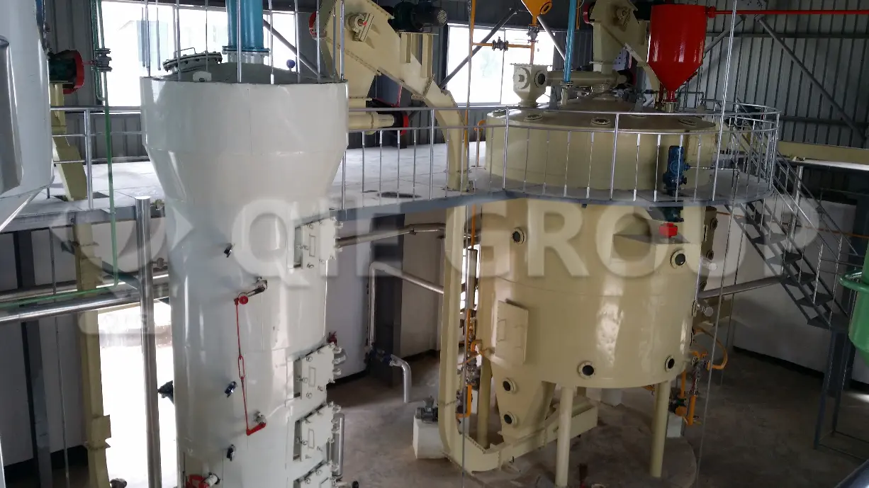 Soybean Oil Solvent Extraction Plant in Ghana